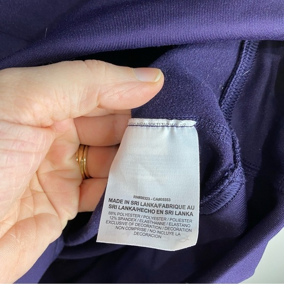 Nike Pro Women's Dri-Fit Drawstring High‎ Neck Turtleneck Pullover Shirt Medium - Picture 5 of 7